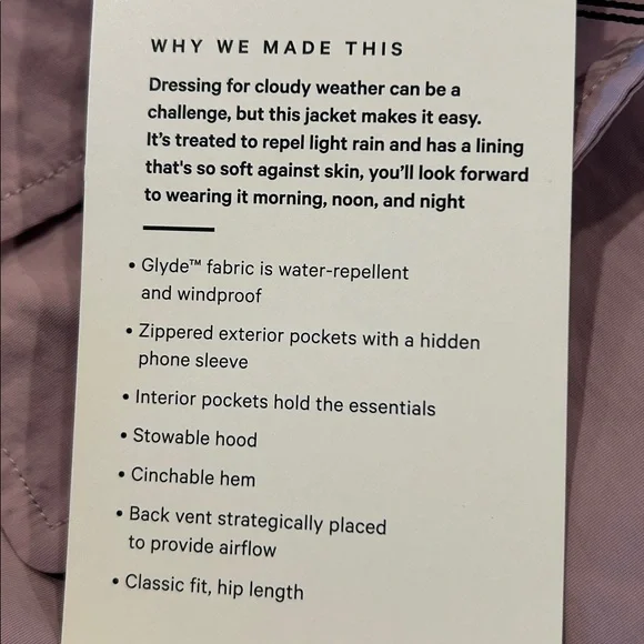 Lululemon Always Effortless Jacket
Dusty Rose - Picture 10 of 15